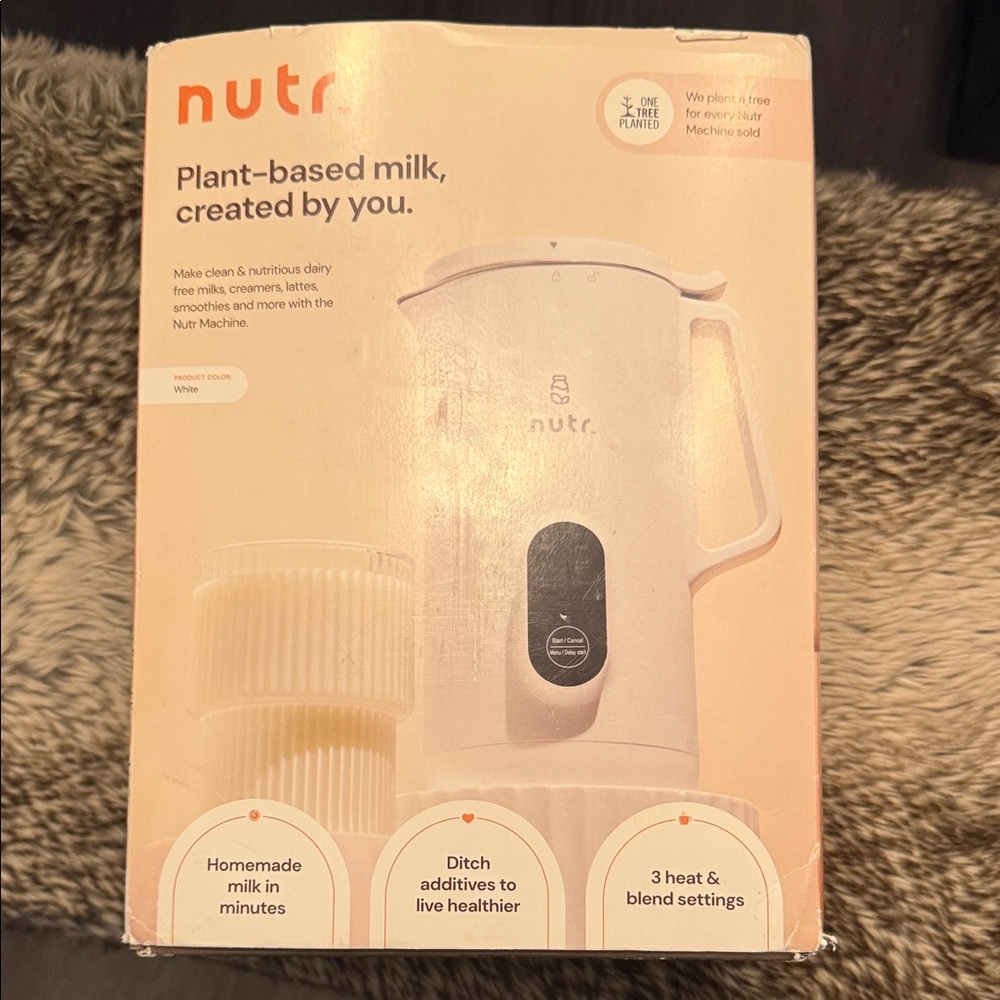 White Plant-Based Milk Maker